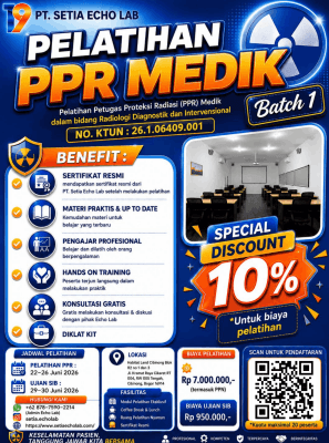 Pelatihan PPR Medik - PT Setia Echo Lab